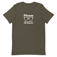 Please Don't Feed the Hipsters Short-Sleeve Unisex T-Shirt