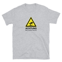 Achtung May Contain Alcohol Short-Sleeve Unisex T-Shirt