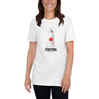 Corona Culture Club White/Gray Short-Sleeve Unisex T-Shirt for Painting
